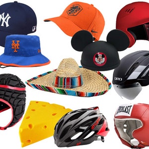 Hat, Cap, Sombrero, Helmet, Head Gear, Headset Prop & Accessory Add-on
