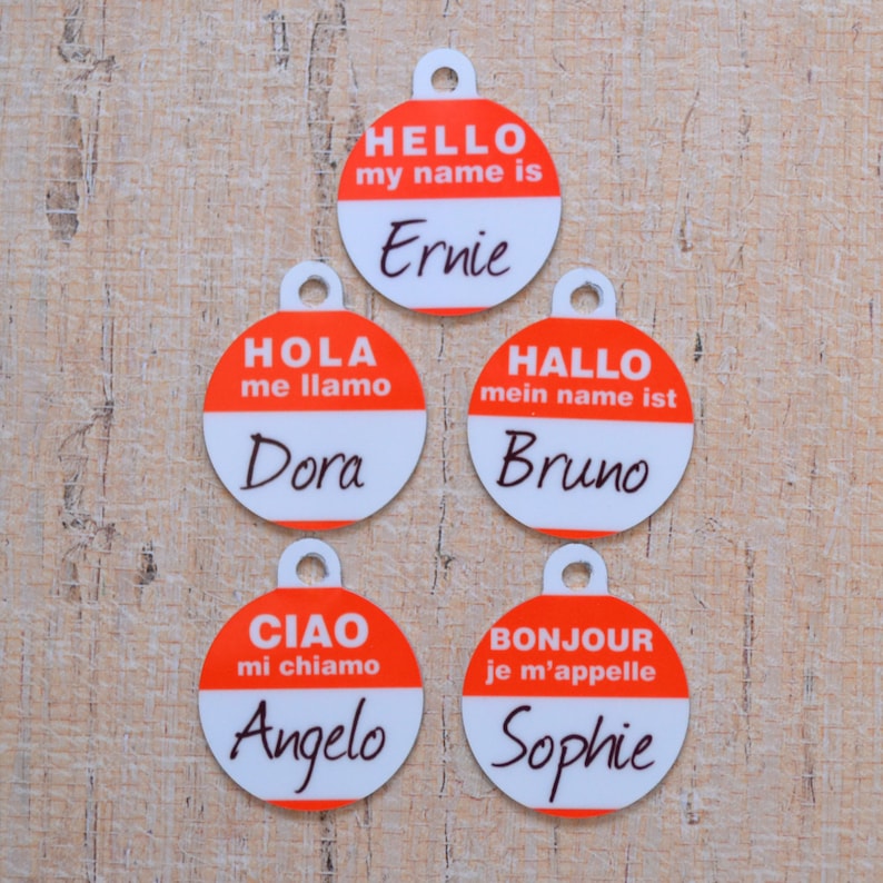 Personalized Bonjour Je M