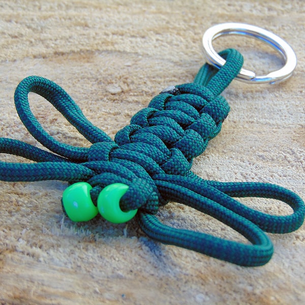 Paracord Dragonfly Key Chain - Made to Order