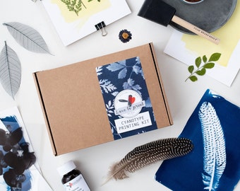 Cyanotype kit | make your own blueprints at home