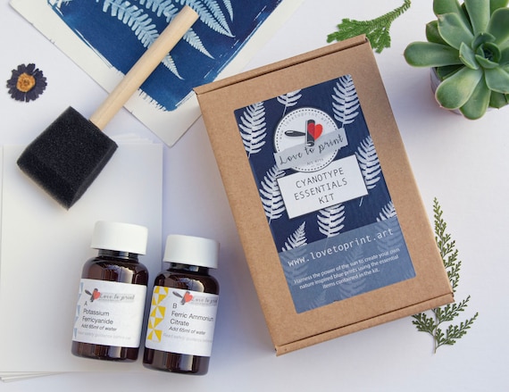 Cyanotype Kit | Cyanotype chemicals | cyanotype refill kit