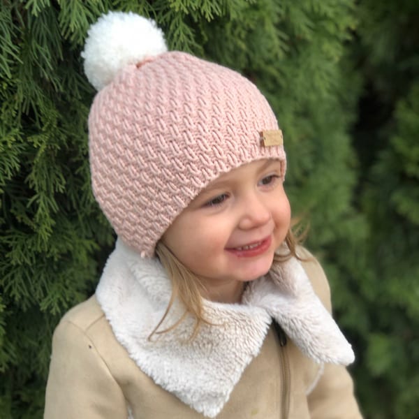 Cotton Knit Baby Hat Etsy