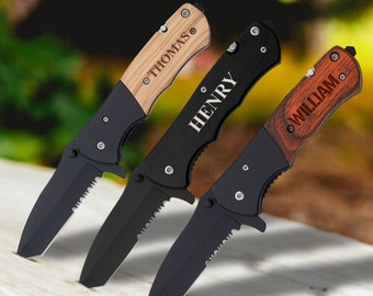 Personalized Knives Knife Gift Mens Knives Boyfriend Knives Folding Knives Camping Knives Custom Pocket Knife Knives Gift for Men Chef Knife