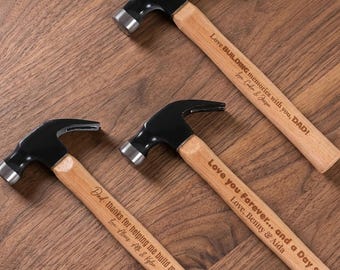 Father of Bride Hammer, Father of Groom Hammer, Custom Hammer, Personalized Hammer, Wedding Hammer, Hammer Gift, Gift for Him, Dad Gift