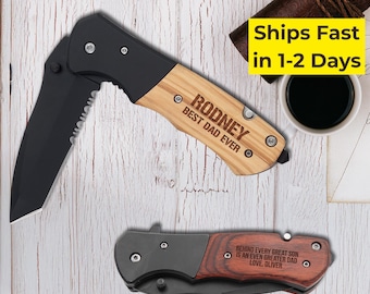 Husband Gift Pocket Knife, Gift for Men, Boyfriend Gift, Gift for Husband, Engraved Pocket Knives, Anniversary Gifts, Manly Gift