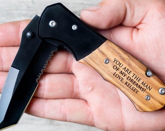 Groom gift, groom pocket knife, gift for groom, groom wedding gift, personalized groom gifts, wedding day gift, groom gifts, engraved knife