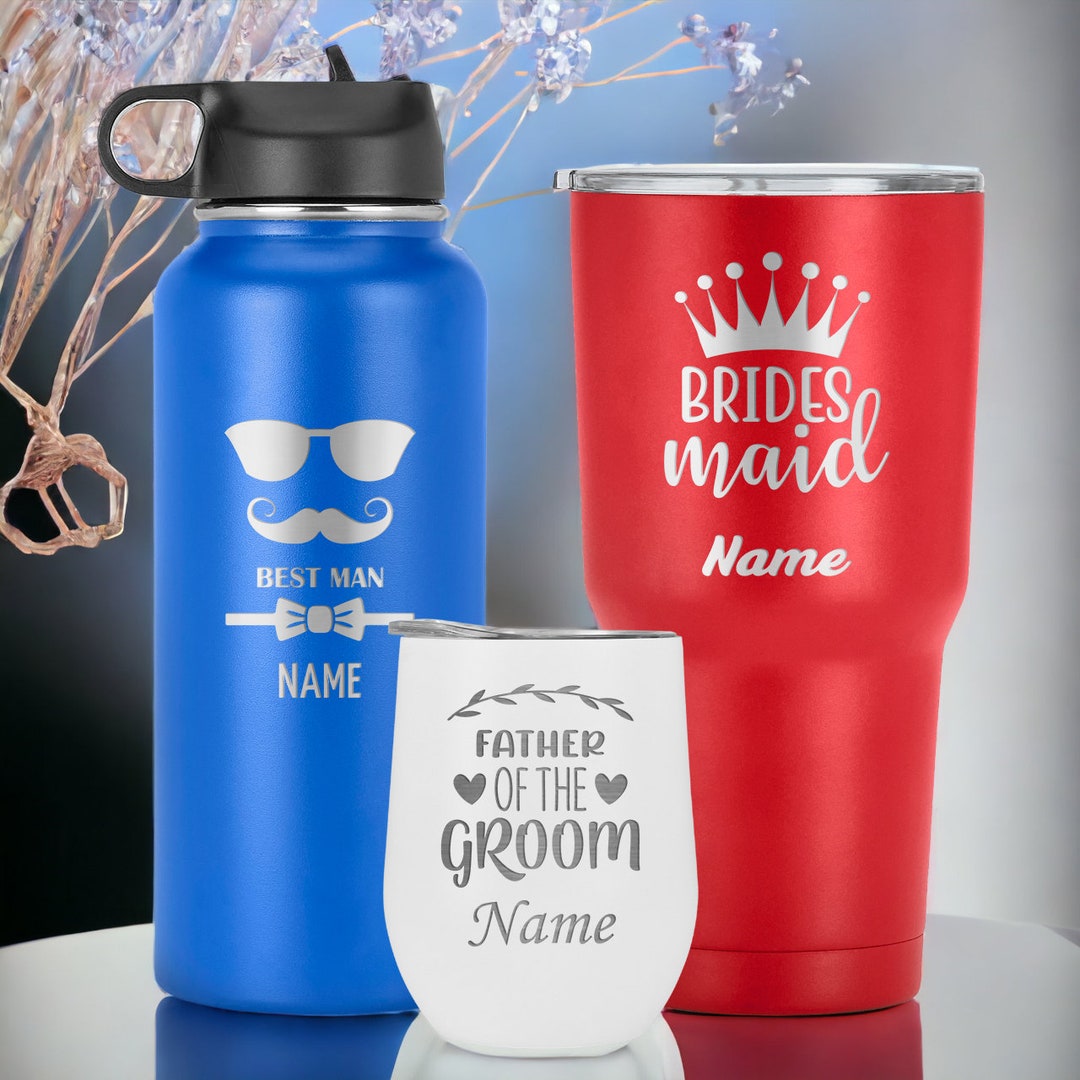 Drinkware, Bridesmaid Tumblers, Bulk Tumblers, Birthday Gift, Stainless  Steel, Skinny Tumbler, Travel Mug, Water Bottle, Insulated Tumbler 