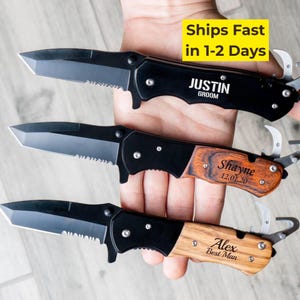 Engraved Knife, Personalized Pocket Knife, Custom Knife, Gift for Men, Fold Knife, Folding Knife, Man Knives, Mens Knives, Knife for Men