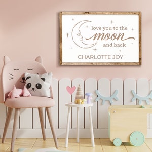 Nursery Name Sign, Baby Shower Gift, Kids Room Decor, Custom Name sign, Farm Kid Decor, Baby Name Sign