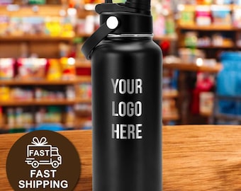 Vaso con logotipo personalizado de 32 oz, regalo corporativo, taza hidrograbada personalizada, taza de viaje de negocios de marca, artículos promocionales, regalo de cierre