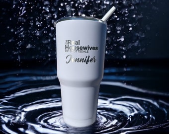 The Real Housewives of Your City Tumbler Cup, Real Housewife, Insulated Drink, Cocktail, Mug, Custom City Name, Engraved