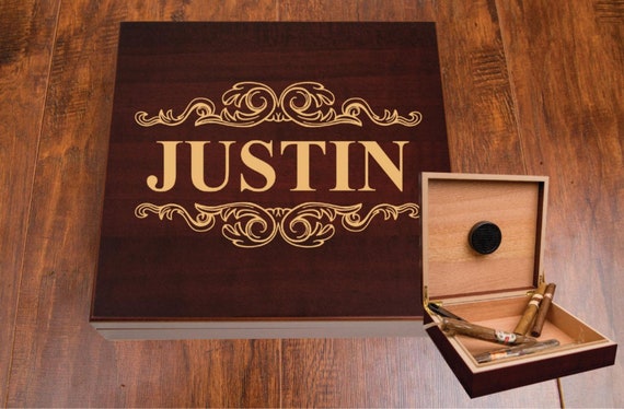 Personalized Single Telescoping Cigar Tube - CheapHumidors