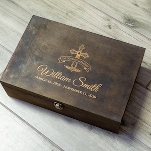 Memorial gift box, memorial gifts, memory box, memorial keepsake, sympathy gift, bereavement gift, remembrance gift, in loving memory