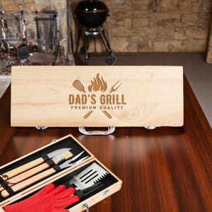 Barbecue Set, Barbecue Gift, Barbecue Grill, Barbecue Tools, BBQ Tool Set, Man Gift Set, Men Gift, Gift for Men, Gift for Dad, BBQ Dry Rub image 10