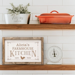 Custom Wood Sign, Rustic Farmhouse Sign, Home Wall Decor, Personalized Wooden Sign, Custom Quote Sign, Wood Plaque Design Your Own Wood Gift