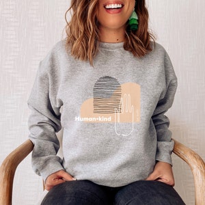 Human Kind Be Both Unisex Sweatshirt. Choose kindness Sweatshirt. Kindness Matter. Being Kind is Rad Tee Shirt. Human Kind Sweatshirt.