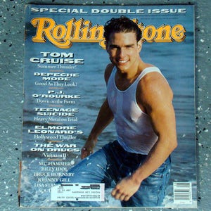 Tom Cruise- Rolling Stone Magazine Issue# 582/583 - 1990