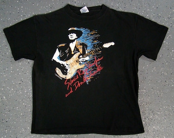 Stevie Ray Vaughan&#39;s Last Official Tour T Shirt 1990 (Medium) - Please Read Description!