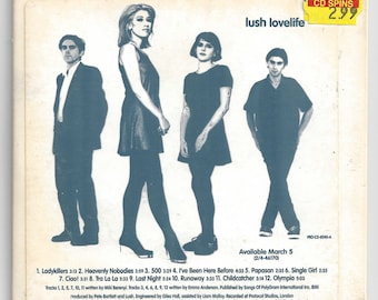 Lush - Lovelife - Advanced CD - Compact Disc - 1996