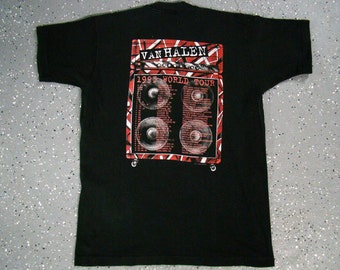 VAN HALEN OU812ワールドツアー Tシャツ Vintage Van Halen OU812 World Tour 1988 T-Shirt