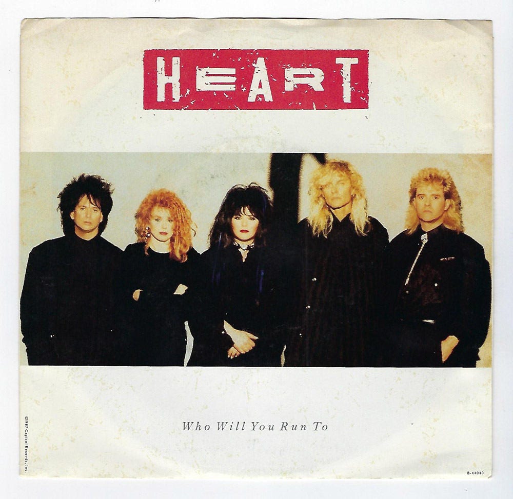 Herz -, die Sie zu laufen / Magic Mann (live-Version) - 45 Rpm - 1987