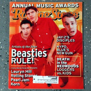 Beastie Boys - Rolling Stone Magazine Issue# 804 - 1999