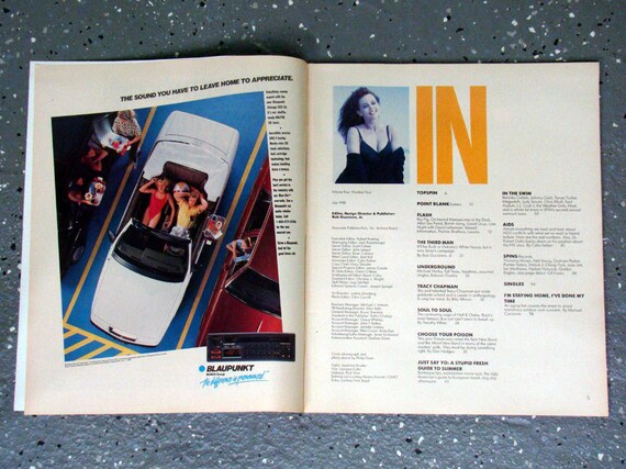 Belinda Carlisle - Spin Magazine - Swimsuit Issue - July 1988