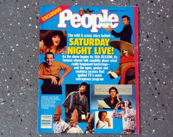 Saturday Night Live - 15th Anniversary - People Magazine  - September 1989