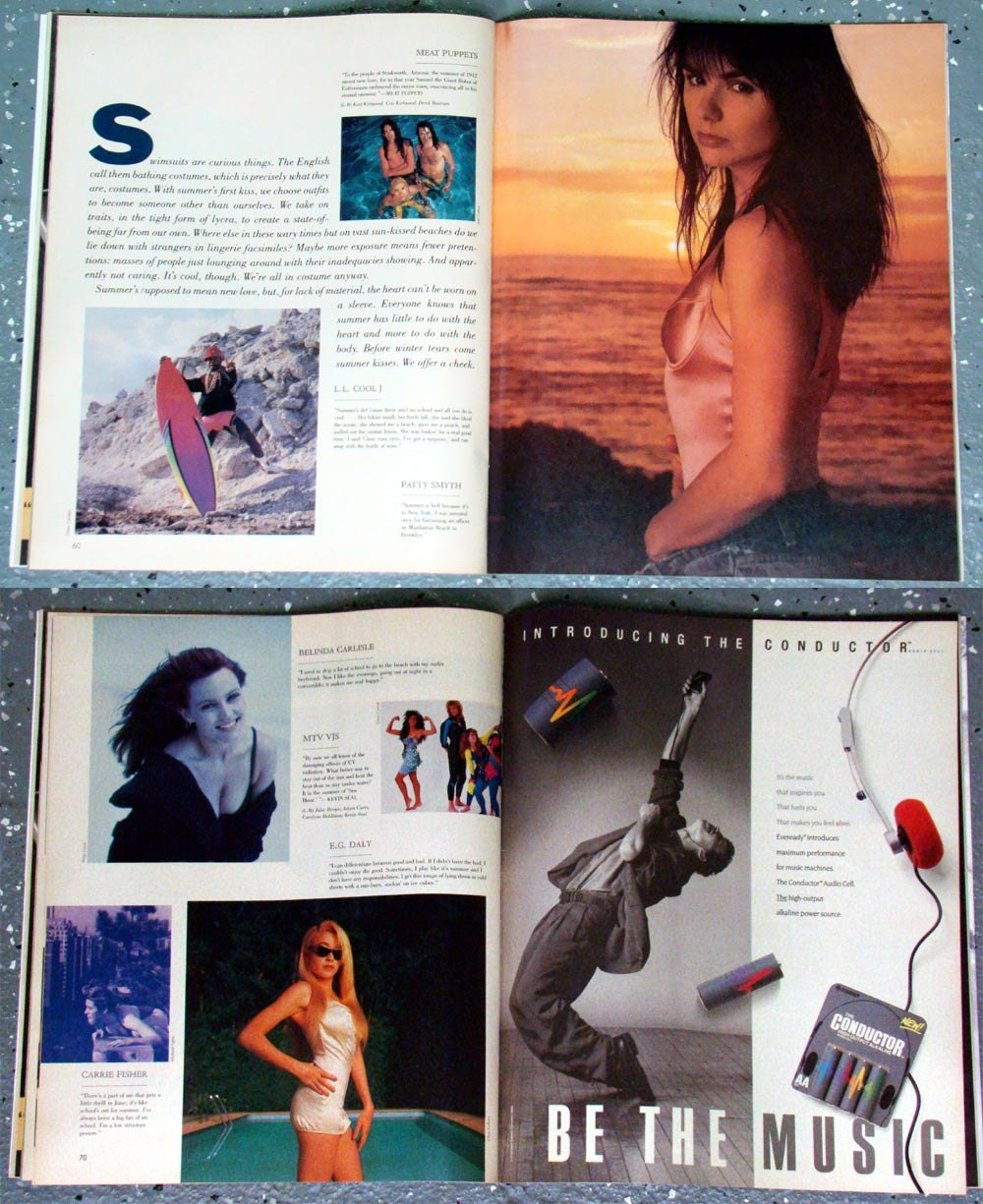 Belinda Carlisle - Spin Magazine - Swimsuit Issue - July 1988
