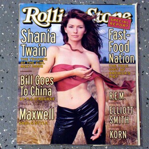 Shania Twain - Rolling Stone Magazine Issue# 794 - 1998