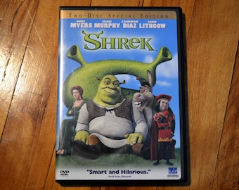 Shrek Dvd Etsy