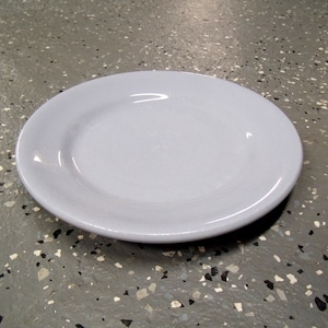 Buffalo China Lune - 6.5&quot; Bread Plate - Made In USA