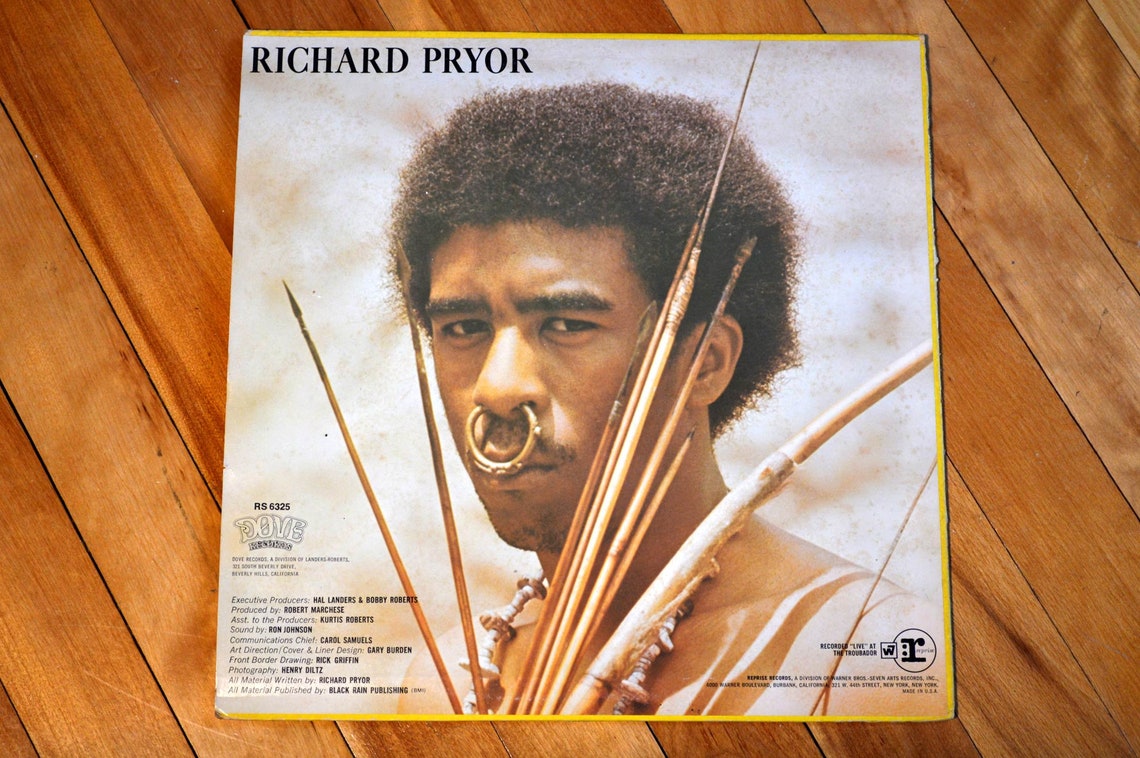 Richard Pryor First Album Reprise Records Reissue Vinyl | Etsy