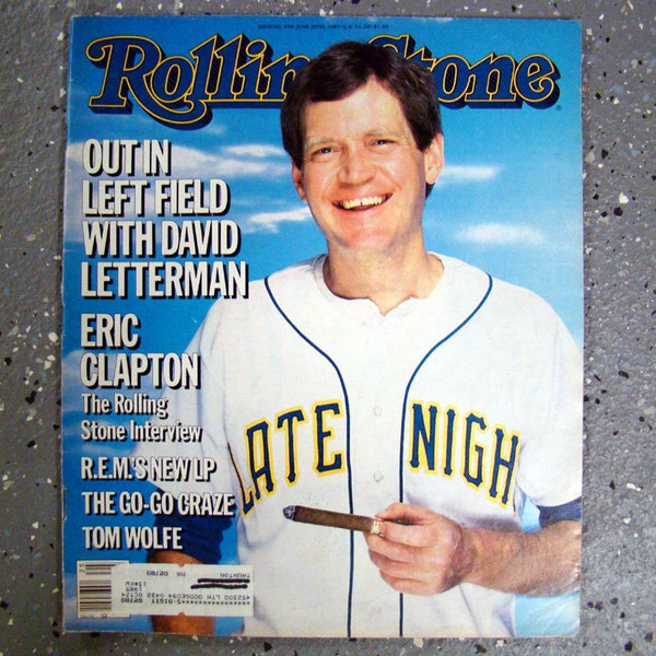 David Letterman - Rolling Stone Magazine Issue# 450 - 1985