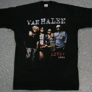 VAN HALEN ビンテージオリジナルティーシャツ VAN HALEN ビンテージオリジナルティーシャツ VINTAGE 80S