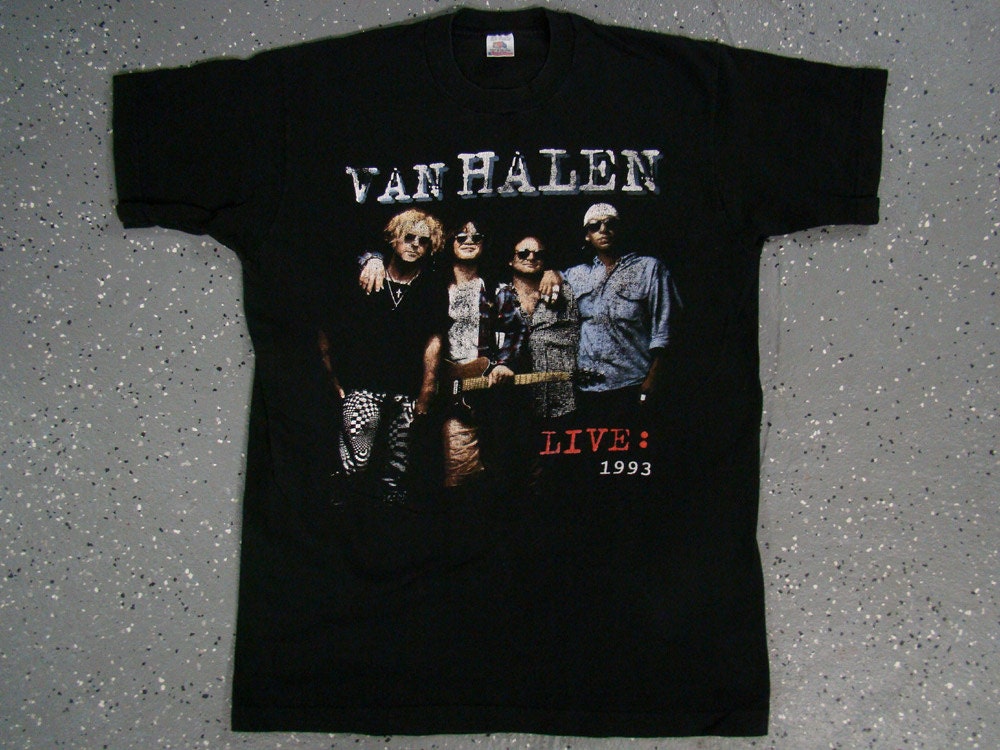 Van Halen 1993 Shirt - Etsy Van Halen 1993 Shirt - Etsy