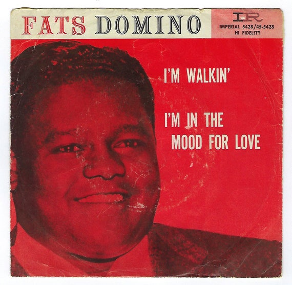 Fats Domino I M Walkin I M In The Mood For Etsy