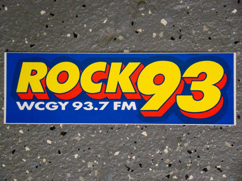 1992 Bumper Sticker WCGY