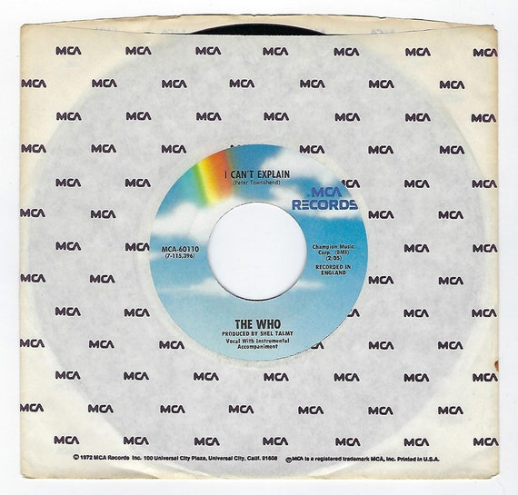 The Who I Can T Explain Bald Headed Woman 45rpm Etsy The Who I Can T Explain Bald Headed Woman 45rpm Etsy