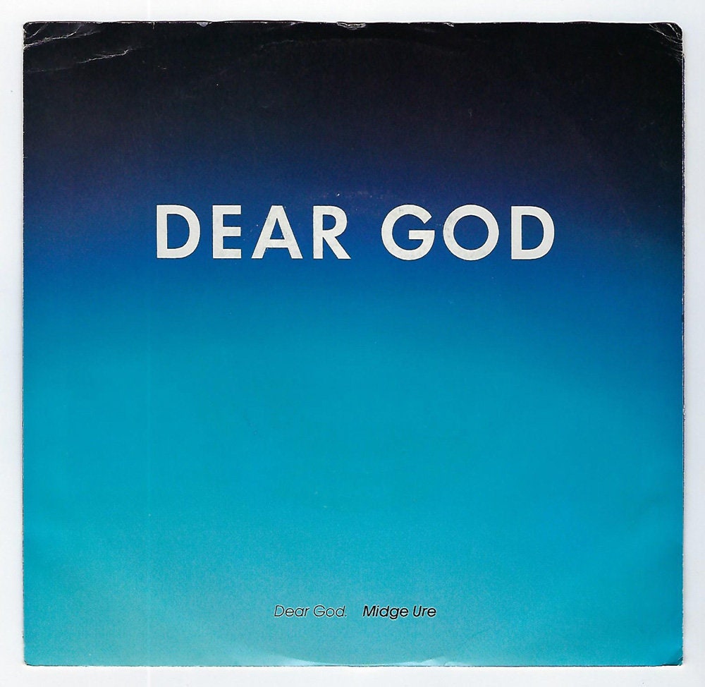 Midge Ure - Dear God / Music # 1 - 45rpm - 1988