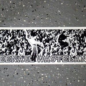 Teenage Wasteland - The Who - Adesivo paraurti - 1980