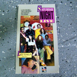 Saturday Night Live with host Lily Tomlin - VHS - 1989 - Great Condition
