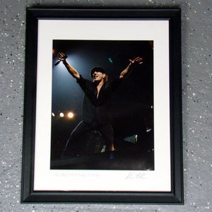 Brian Johnson of AC/DC - Framed, Matted Photograph 16X20 (1996)