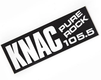 105.5 KNAC - Bumper Sticker - 1995