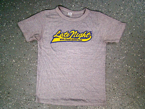 Late Night with David Letterman Original T Shirt … - image 1