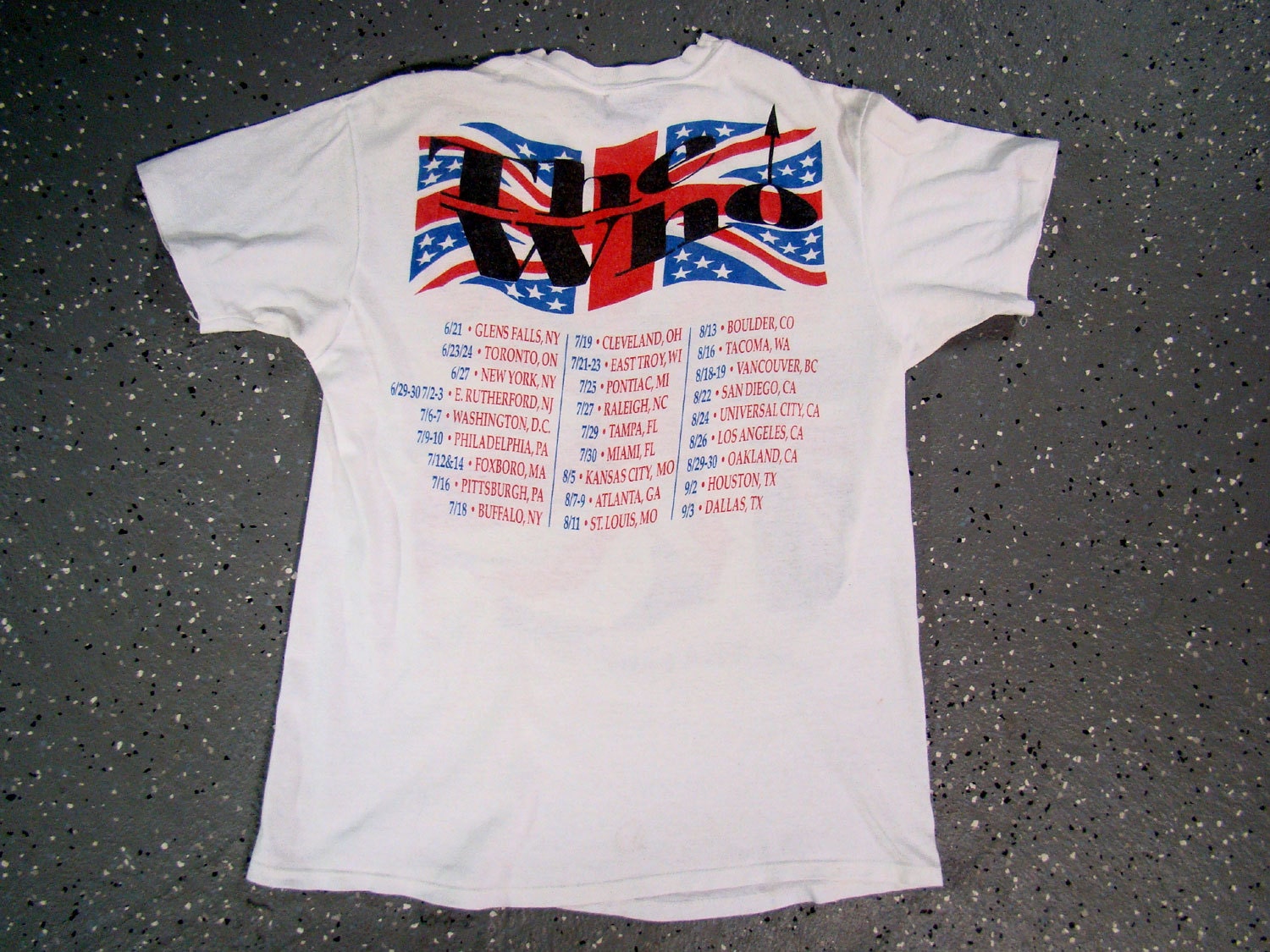The Who the Kids Are Alright Tour T Shirt 1989 small - Etsy Canada