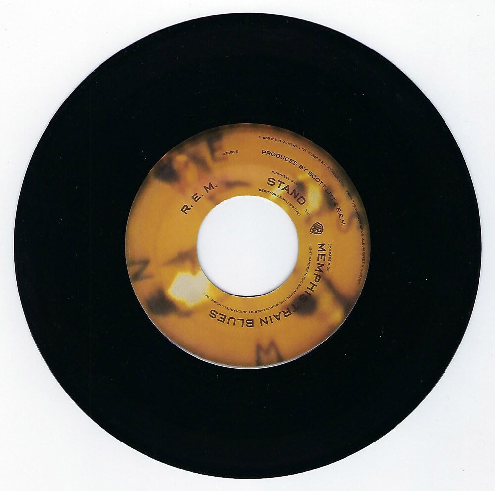 REM - Stand / Memphis Train Blues - 45rpm - 1988 - Etsy
