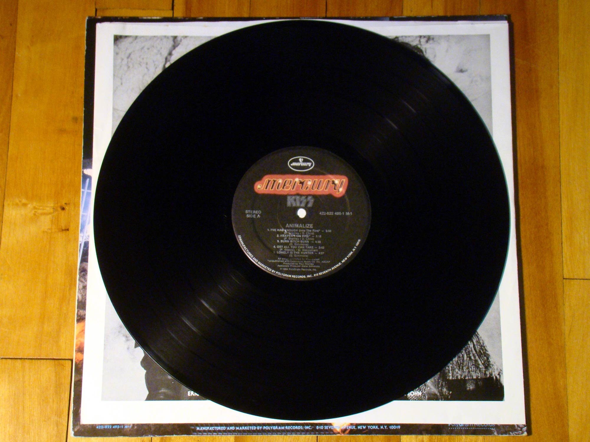 【見本盤】キッス／アニマライズ　レコード 見本盤】キッス／アニマライズ レコード - メルカリ
