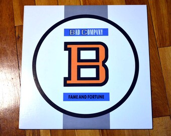 Bad Company - Fame And Fortune  - Original Pressing - Vinyl Record - 33 rpm - 1986