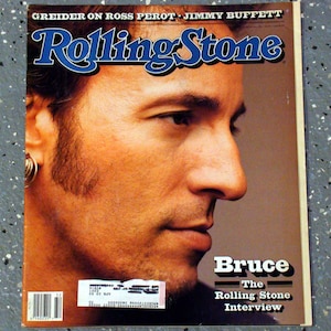 Bruce Springsteen - Rolling Stone Magazine Issue# 636 - 1992